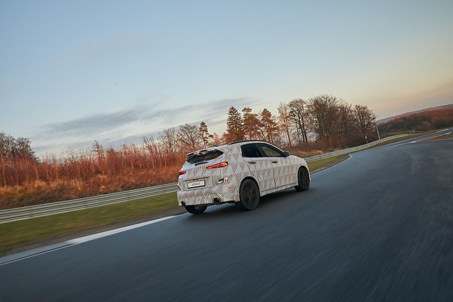 Hyundai Kona N Bilster Berg Prototyp
