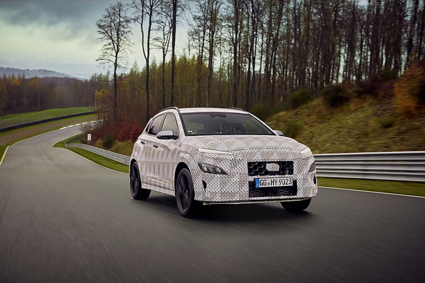 Hyundai Kona N Bilster Berg Prototyp