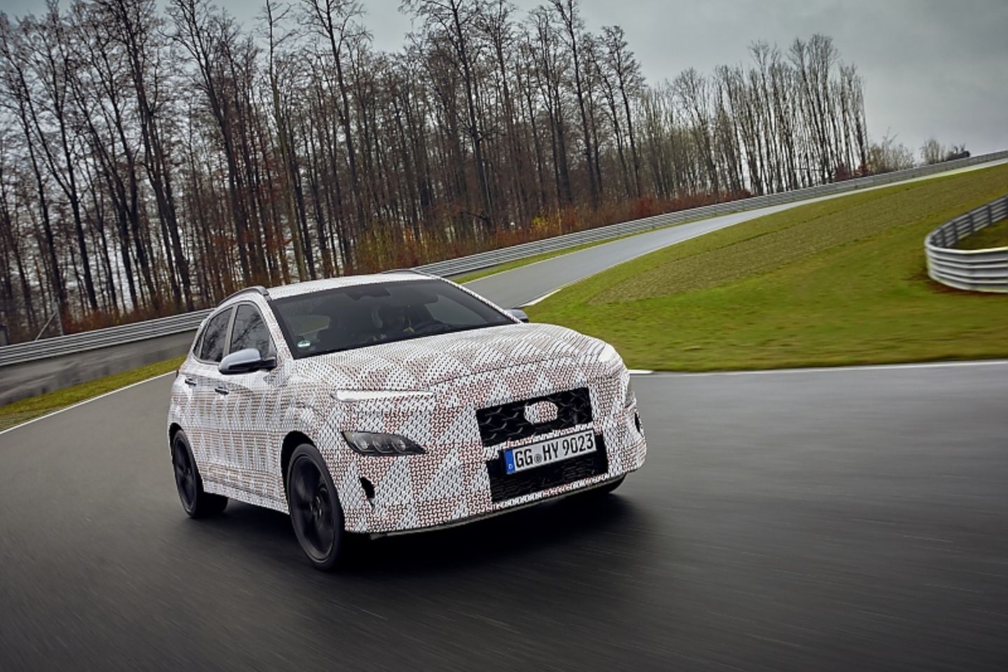 Hyundai Kona N Bilster Berg Prototyp