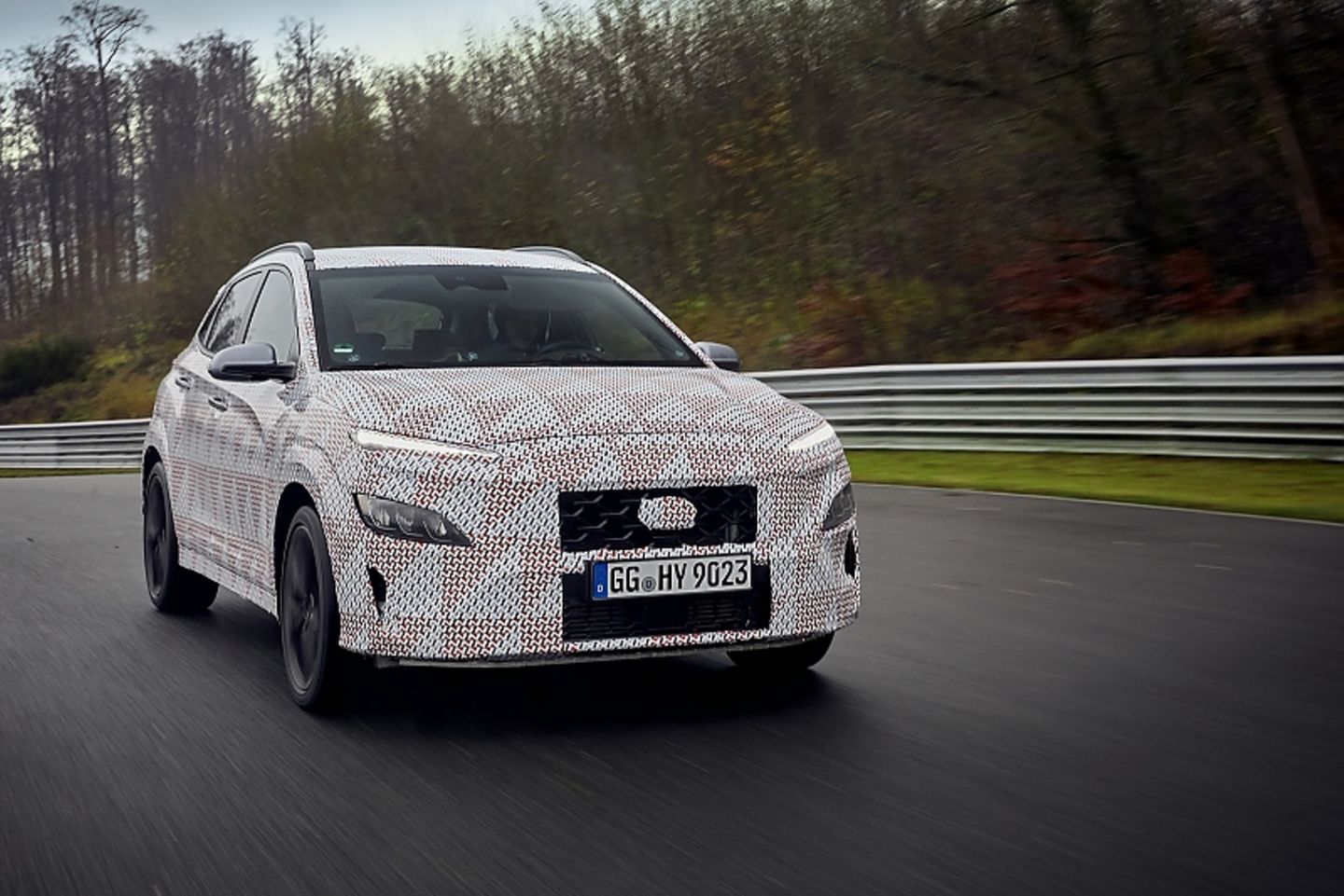 Hyundai Kona N Bilster Berg Prototyp