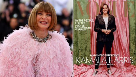 Anna Wintour verteidigt "Vogue"-Cover von Kamala Harris
