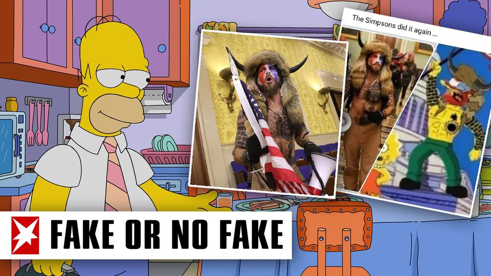 Das "Simpsons-Orakel": Hat die Serie den Sturm aufs US-Kapitol wirklich vorhergesehen?