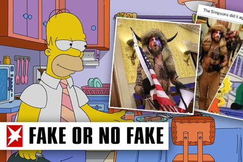 Das "Simpsons-Orakel": Hat die Serie den Sturm aufs US-Kapitol wirklich vorhergesehen?