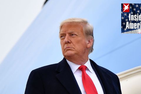 US-Präsident Donald Trump, hier beim Besteigen der Präsidentenmaschine Air Force One