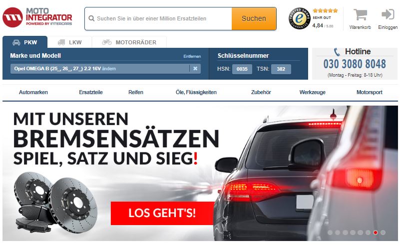 6€ Motointegrator Gutschein + 5€ Rabatt | Sep. 2023 - STERN.de