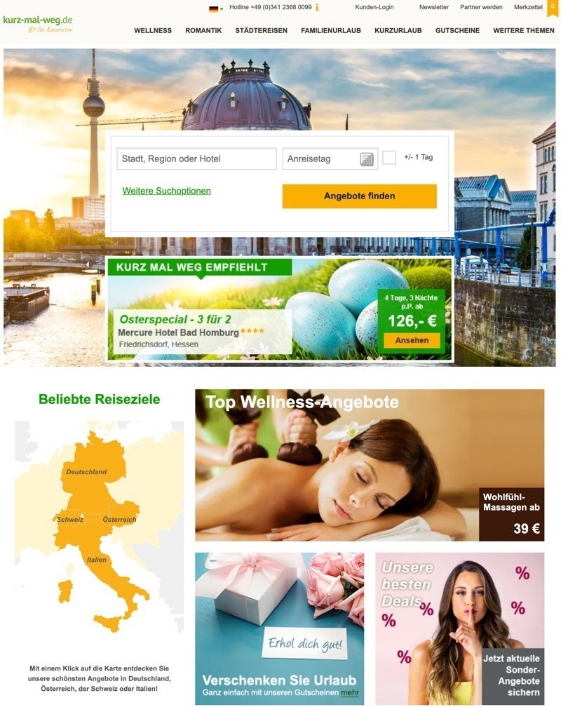 Kurz mal Weg Gutscheine Jetzt Rabatt für August 2020 sichern